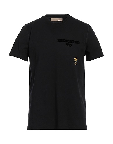FIVESTARS T-shirt Nero 100% Cotone