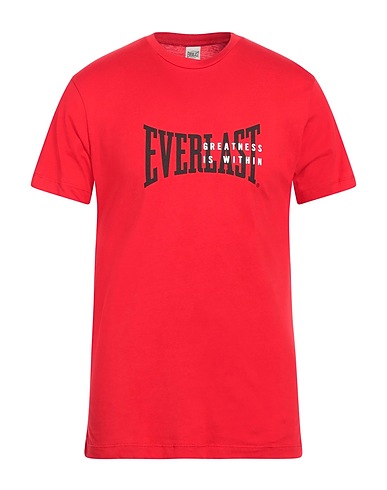 EVERLAST T-shirt Red 100% Cotton