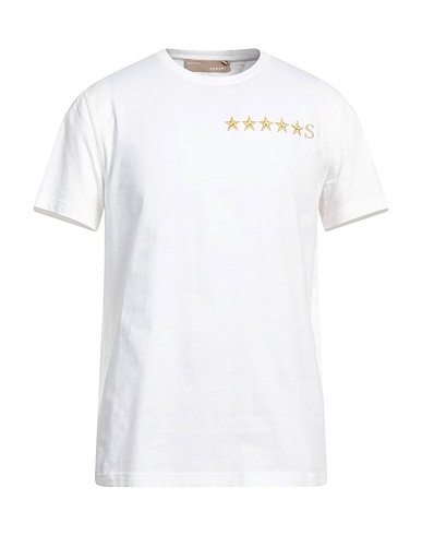 FIVESTARS T-shirt White 100% Cotton