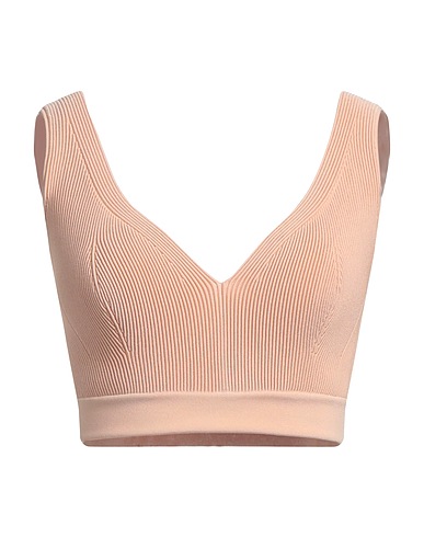 MCQUEEN Crop top Blush 83% Viscose, 17% Polyester