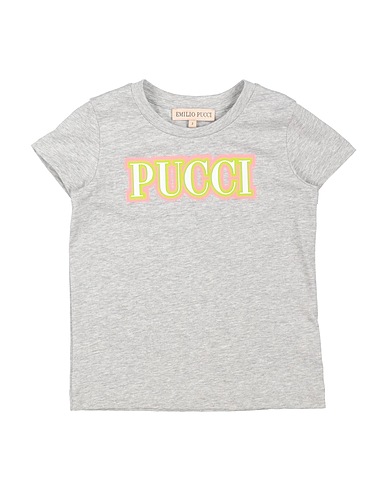 PUCCI T-shirt Grey 100% Cotton