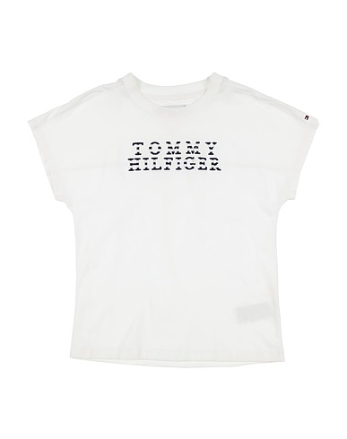 TOMMY HILFIGER T-shirt White 100% Cotton