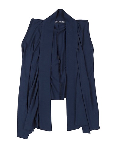 ANNARITA N Cardigan Blu navy 95% Viscosa, 5% Elastan