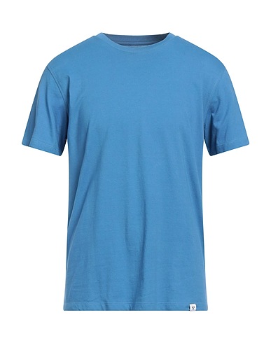 WOC WRITING ON COVER Basic T-Shirt Pastel blue 100% Cotton