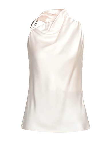 ANNA MOLINARI BLUMARINE Top Ivory 100% Viscose