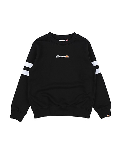 ELLESSE Sweatshirt Black 80% Cotton, 20% Polyester