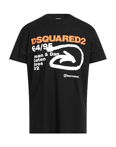 DSQUARED2 T-shirt Black 100% Cotton