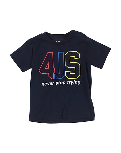 PACIOTTI 4US T-shirt Midnight blue 100% Cotton