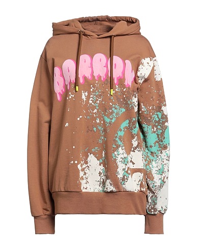 BARROW Hooded sweatshirt Brown 100% Cotton