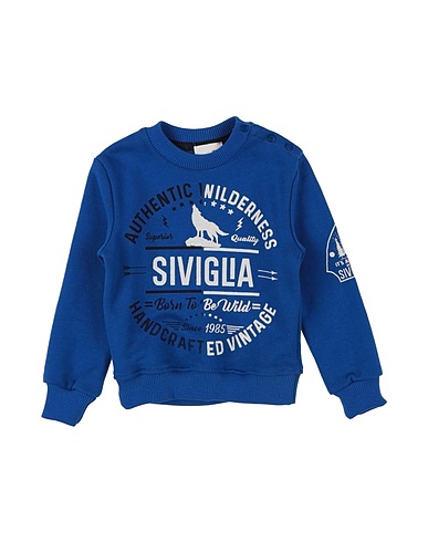 SIVIGLIA WHITE Sweatshirt Blue 100% Cotton