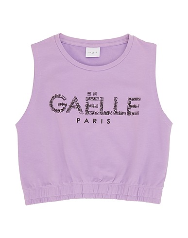 GAëLLE Paris Top Lilla 95% Cotone, 5% Elastan