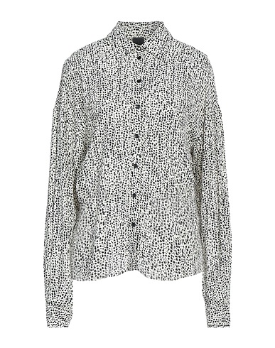 PINKO Patterned shirts & blouses White 100% Viscose