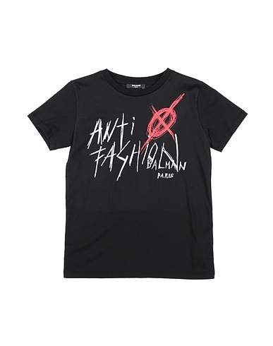 BALMAIN T-shirt Black 100% Cotton