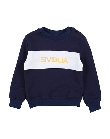 SIVIGLIA WHITE Sweatshirt Midnight blue 100% Cotton