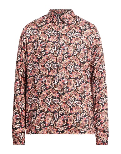 IMPERIAL Patterned shirt Black 100% Viscose