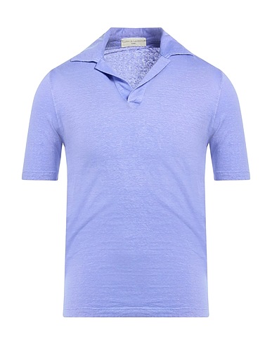 FILIPPO DE LAURENTIIS Polo Mauve 100% Lin