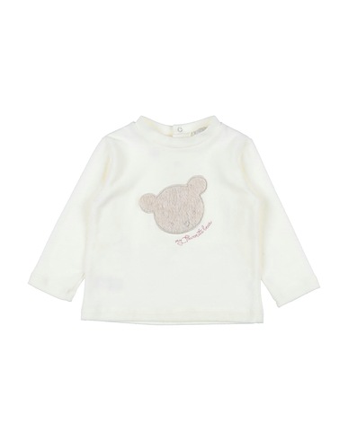 LALALÙ T-shirt Ivory 47% Cotton, 47% Acrylic, 6% Elastane