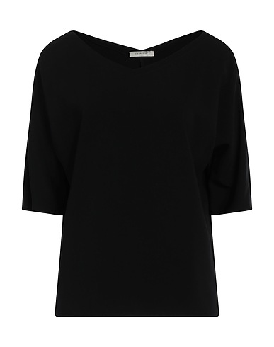 VIA MASINI 80 Top Nero 94% Poliestere, 6% Poliuretano