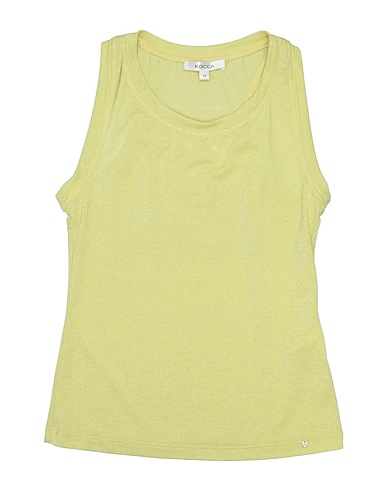 KOCCA Tank top Lime green 68% Viscose, 13% Polyester, 12% Polyamide, 7% Elastane
