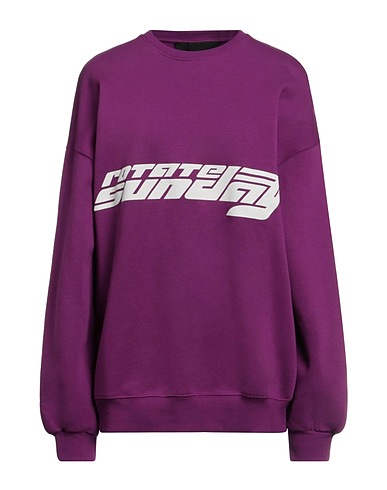 ROTATE BIRGER CHRISTENSEN Sweatshirt Purple 100% Organic cotton