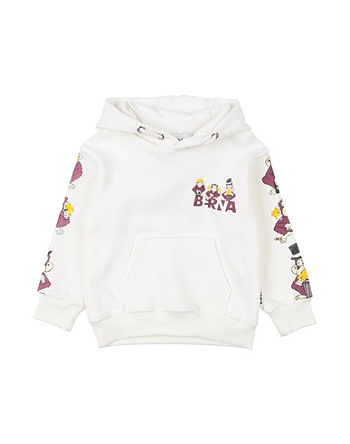 BERNA Sweat-shirt Blanc cassé 100% Coton