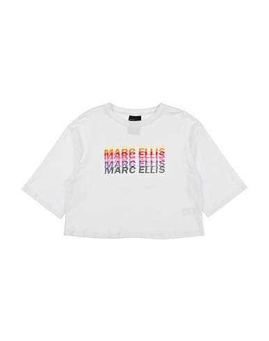 MARC ELLIS T-shirt White 95% Cotton, 5% Elastane