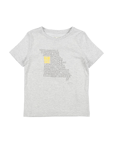 LEE T-shirt Light grey 100% Cotton