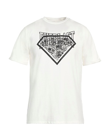 EVERLAST T-shirt Ivory 96% Cotton, 4% Elastane
