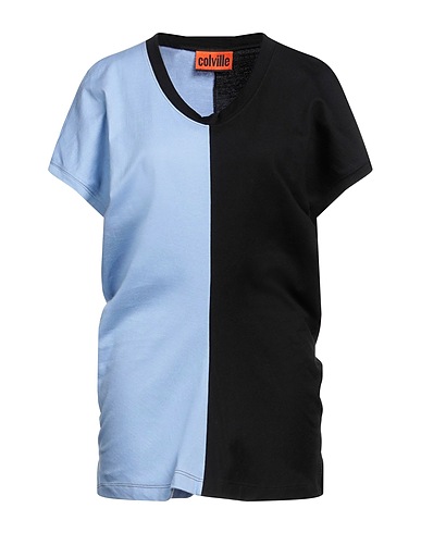 COLVILLE T-shirt Sky blue 100% Cotton