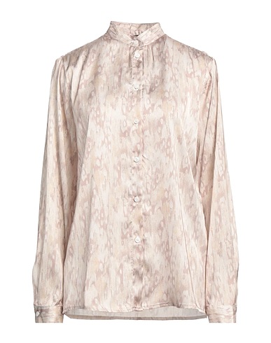 CAVALLI CLASS Patterned shirts & blouses Beige 100% Viscose