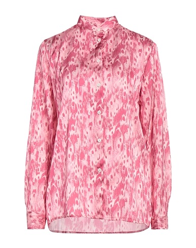 CAVALLI CLASS Camicie  e bluse fantasia Rosa 100% Viscosa