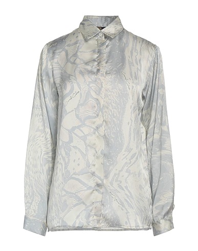 CAVALLI CLASS Camicie  e bluse fantasia Grigio 100% Viscosa