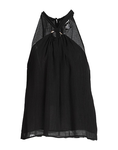 DKNY Top Black 83% Viscose, 17% Nylon