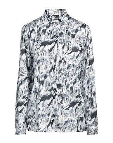 CAVALLI CLASS Shirts Grey 100% Viscose