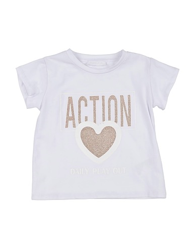 FUN & FUN T-Shirt Off white 95% Baumwolle, 5% Elastan