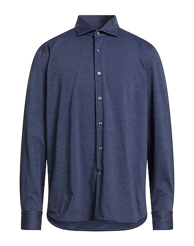 GHIRARDELLI Patterned shirt BLU NAVY 86% Nylon, 14% Elastane