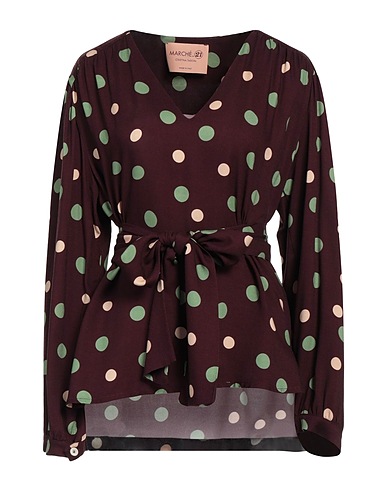MARCHÉ_21 Top Plum 100% Viscose