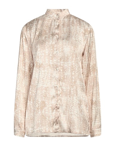 CAVALLI CLASS Camicie Beige 100% Viscosa