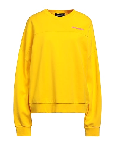DSQUARED2 Sweatshirt Yellow 100% Cotton