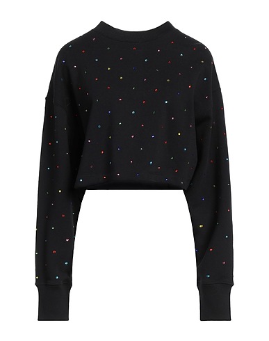 MSGM Sweatshirt Black 100% Cotton