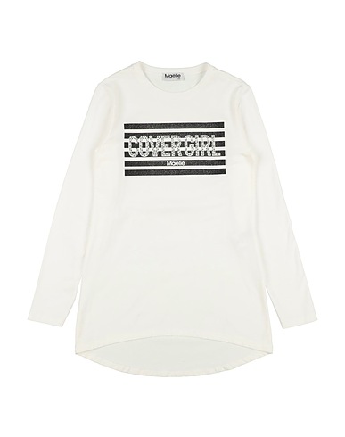 MAËLIE T-shirt White 94% Cotton, 6% Elastane