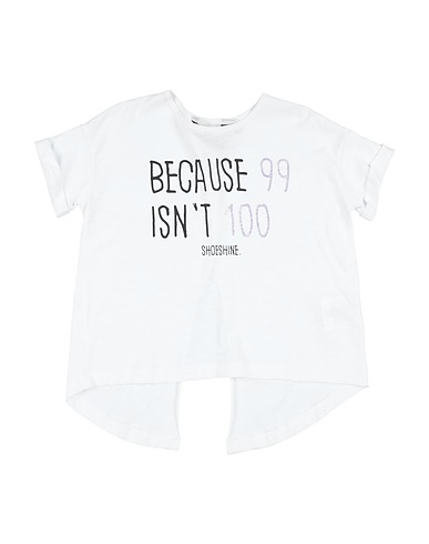 SHOE T-shirt White 100% Cotton