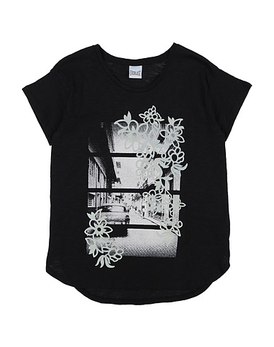 EVERLAST T-shirt Black 100% Cotton