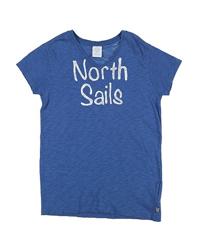 NORTH SAILS T-shirt Slate blue 100% Cotton