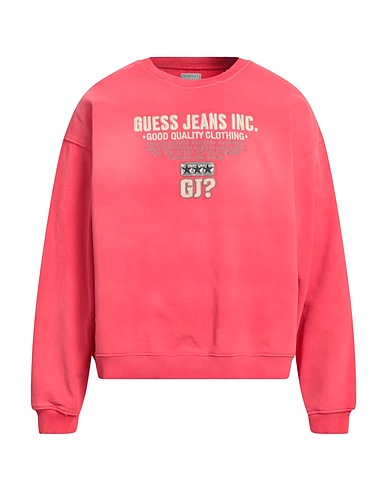 GUESS Sweatshirt Coral 100% Cotton