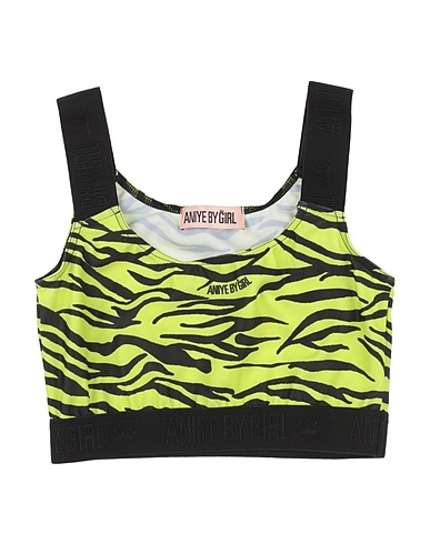 ANIYE BY T-shirt Lime green 82% Polyester, 18% Elastane