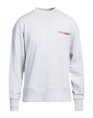 MSGM Sweatshirt Light grey 100% Cotton