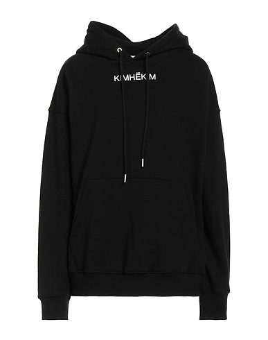 KIMHEKIM Felpa Nero 100% Cotone