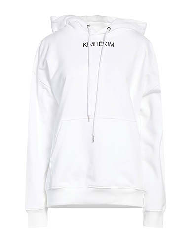 KIMHEKIM Hooded track jacket  White 100% Cotton