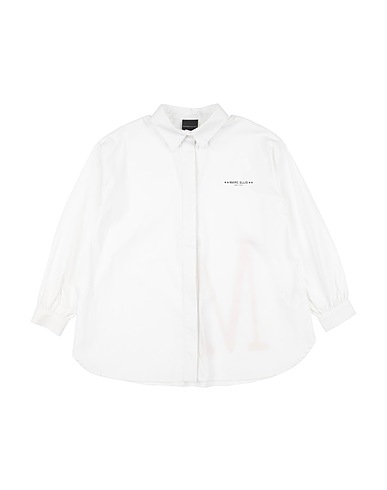 MARC ELLIS Patterned shirts & blouses White 100% Cotton